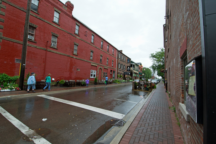 Rainy day in Charlottetown