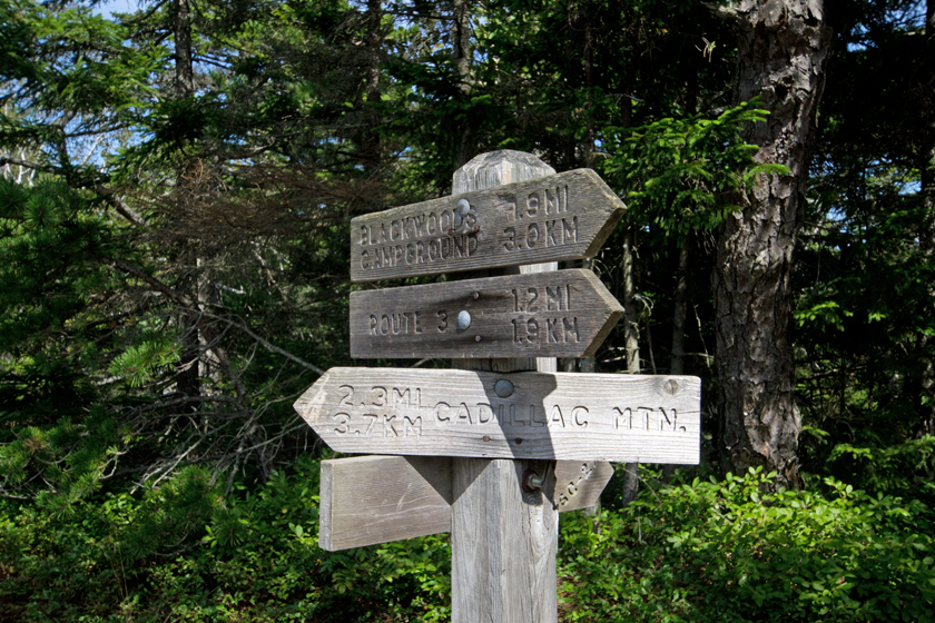 Southern Summit Trail to Mount Cadillac