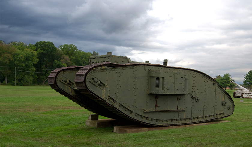 British Mark IV (WW1) tank