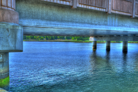 Under the bridge