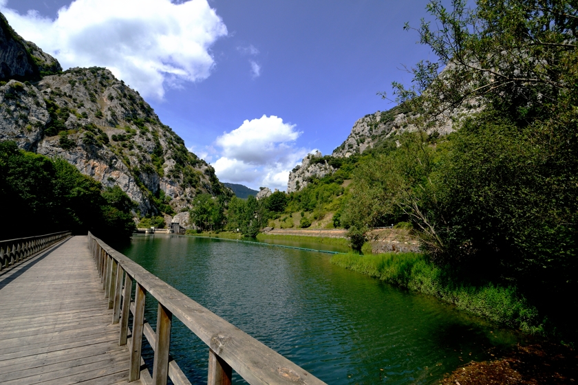 bridge by hydro dam