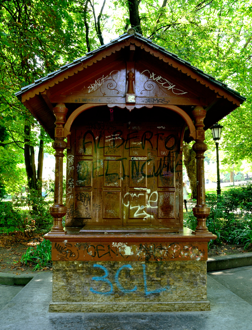 In the park in Oviedo