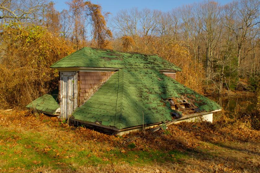 Shed at Claypit Creek